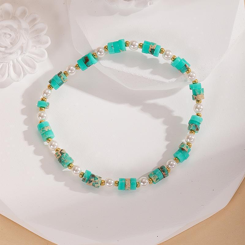 Retro Summer Pearl Bracelet with MIYUKI Seed Beads - High-End Niche Design