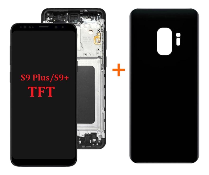LCD-Display+Rahmen Kompatibel Samsung S9 Plus S9+ G965 TFT
