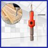 Woodworking Countersink Drill Bit Set with Hex Shank for Screw Installation