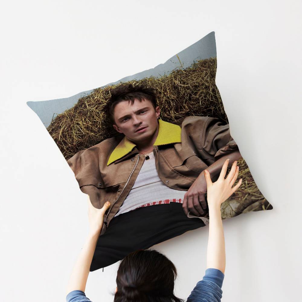 Actor DDrews Starkey Cushion Cover Car Throw Pillow Case For Sofa Car Christmas Gift xcm xcm
