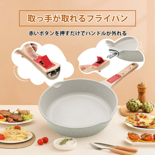 RANXINGST 28cm Deep Frying Pan with Lid, Induction & Gas Compatible, with Spout, Non-Stick Teflon Coating, Easy to Clean, Oven & Dishwasher Safe, Remo