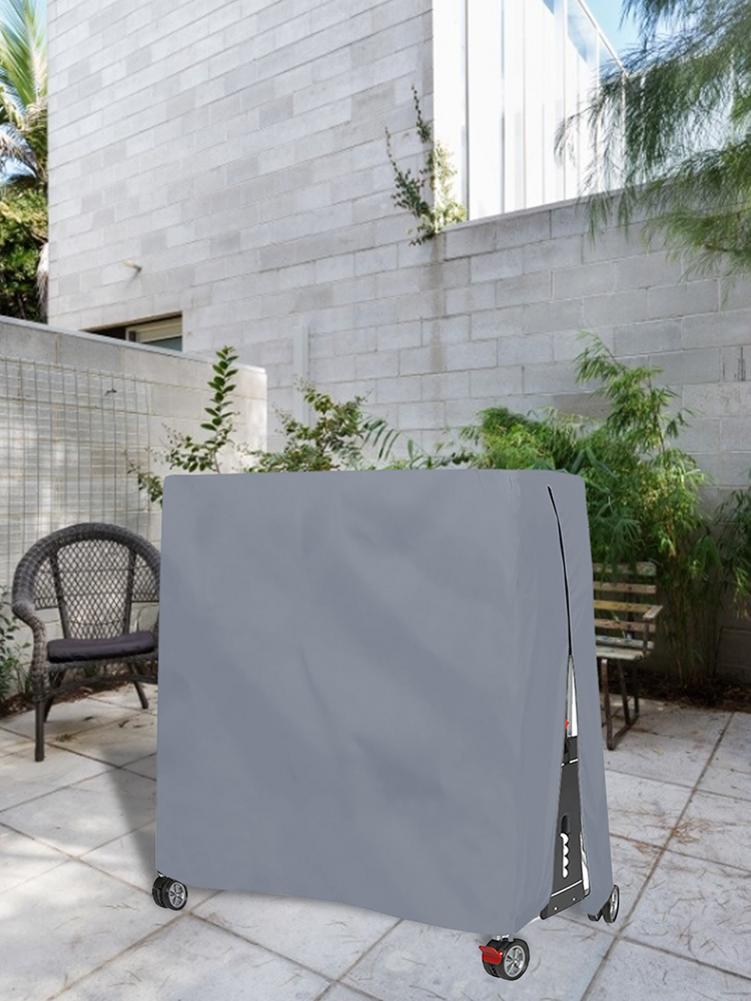 Ping-Pong Table Dust Covers Oxford Waterproof Storage Cover Outdoor Rain Wind Sun UV Resistant Tennis Table Storage Cover