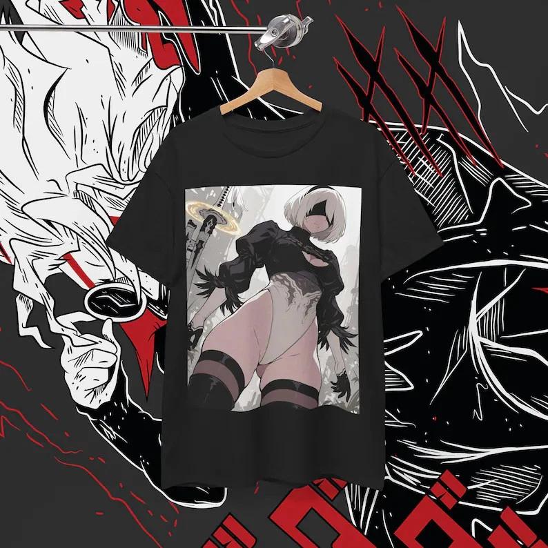 2b Nier Waifu Anime TShirt Unisexga Shirt 7 S