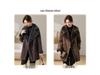 2025 Autumn/Winter New Arrival: Large Lapel Faux Fur Coat for Mid-Aged Women