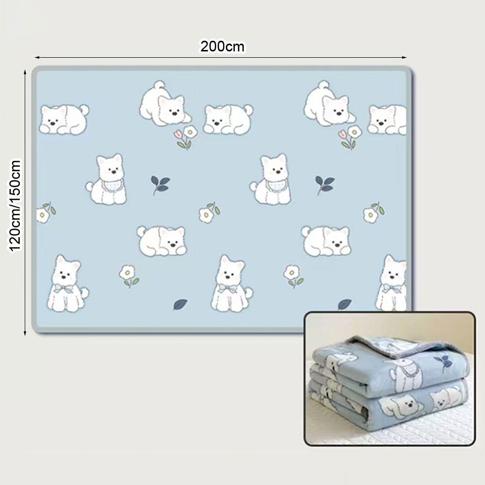 1Pcs New 120x200cm 150x200cm Thin Blanket Warm Cute Capybara Throw Blanket Flannel Soft Napping Blanket Bedroom Living Room