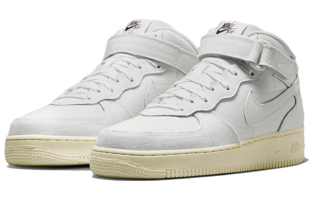 Nike Air Force 1 Mid '07 Summit White Canvas Women's DZ4866-121
