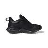 Adidas Fortarun Casual Abrasion Resistant Breathable Low top Running Shoes Black Kids' EF0145