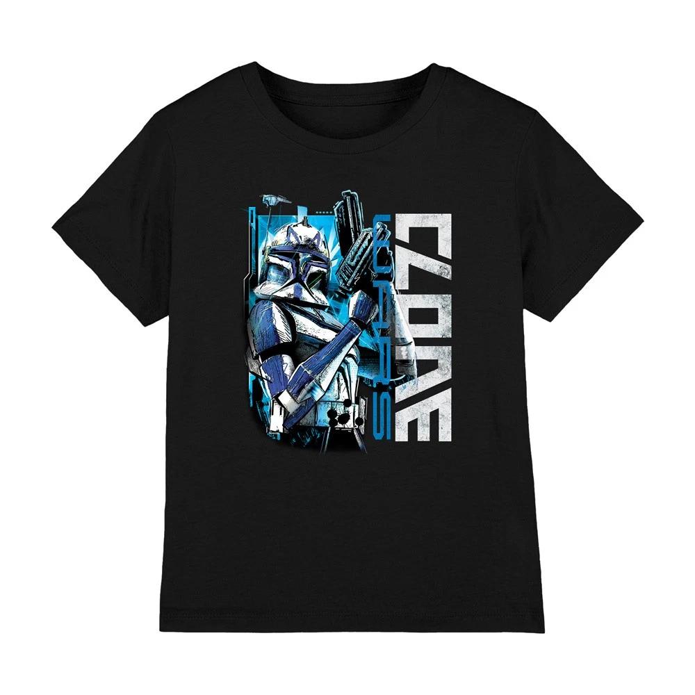 Star Wars Clone Rex Kids T-Shirt Black L