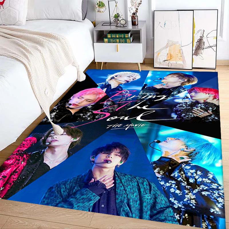Vibrant Soul: Essence Unity Carpet Doormat Suitable for All Seasons Protective Pad Bathroom Mat Dormitory Decoration