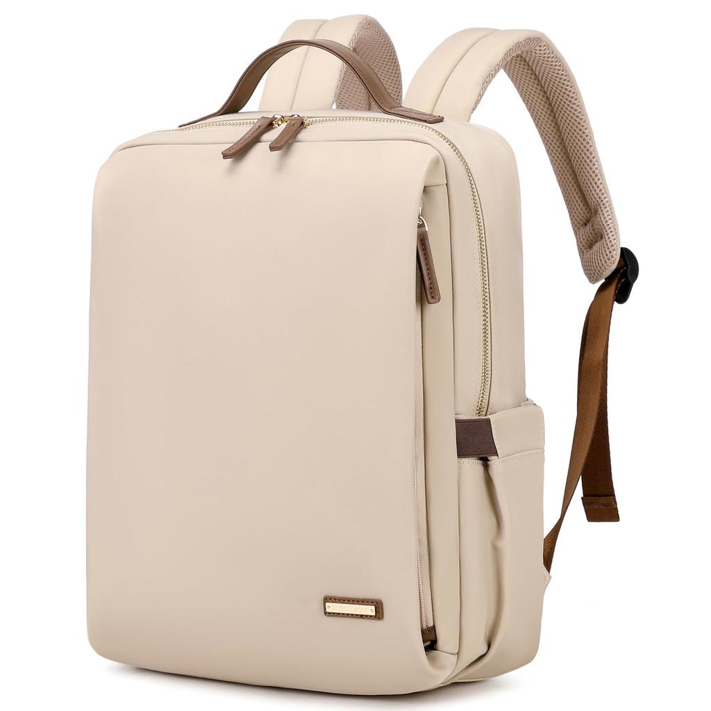 Xpass Backpack Business Ladies 15.6-inch PC A4 Bag Travel Water-repellent Casual Anti-theft Multi-pocket Commuting School High Student Trip Gift Bk10