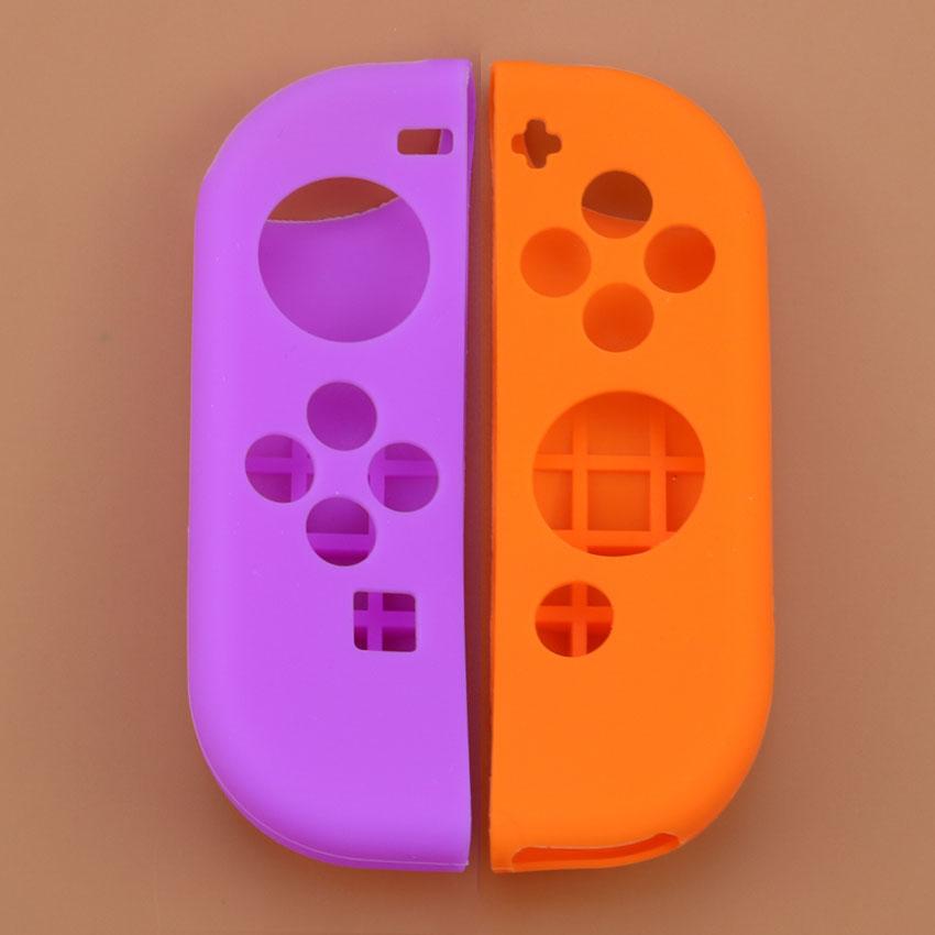 JCD 1Set Links Rechts Weiches Silikon Gummi Griff Gel Schutz L R Controller Gamepad Hülle Case Abdeckung Für Switch Joy-Con Joycon NS