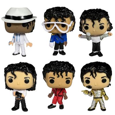 Michael Elf Jackson Concierto Edición Conmemorativa Set Coleccionable Portátil Muñeca Anime Regalo Adorno de Escritorio Personaje Juguete