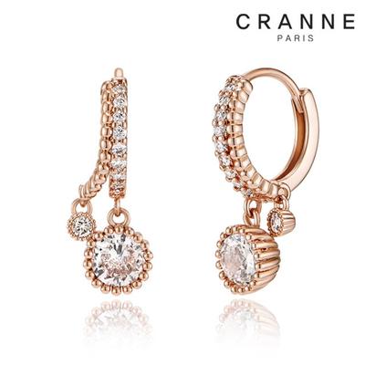 Basic Mini Cubic One-Touch Earrings C24EB311