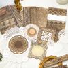 40pcs Dream Secret Series Retro Lace Background Decorative Paper Memo Material Paper Collage Junk Journal DIY Scrapbook Supplies