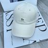 Fashion Hat Simple Letter Embroidery Pink Baseball Cap Female Korean Version Versatile Big Head Circumference Soft Top Hat Wide Brim Peaked Hat Tide