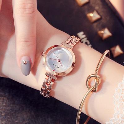 Uhr Damen Studentenarmband Stil Einfache Kettenuhr Ins Stil Wasserdichte Nischenuhr