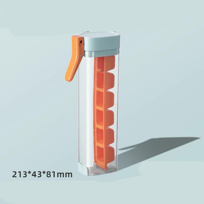 Portable Ice Cube Mold Ice Maker Bottle Food Grade PP Ice Bucket Whiskey Maker kitchen Accessorie