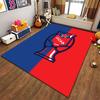 CSKA Logo Red and Blue Carpet Suitable As a Non-slip Mat for the Living Room or Bedroom Sofa