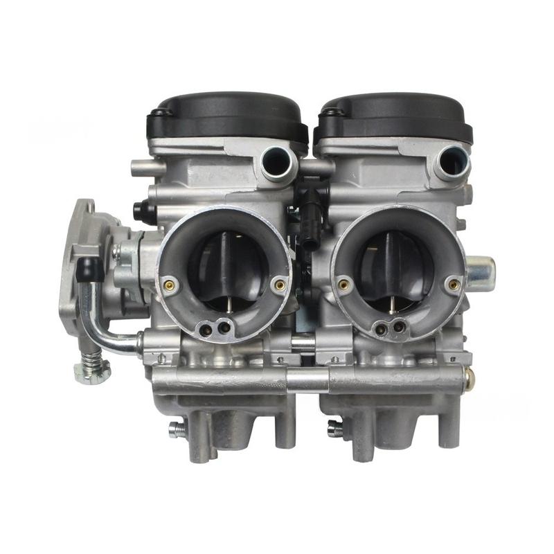 Choice Twin cylinder carburetor For YAMAHA YFM660 PD33J RAPTOR 660 660R YFM660 YFM 660 660R 4X4 CARB 2001-2005 04 Motocross ATV