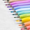 6Pcs Soft Brush Tip Marker Pens Artist Markers Flexible Tip Assorted Colors for Journaling Hand Lettering Calligraphy Draw Practical Use