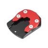 uxcell Motorcycle Kickstand Extension Extension Pad Side Stand Support Plate for Yamaha YZF-R15 2017-2022 1 Set Red