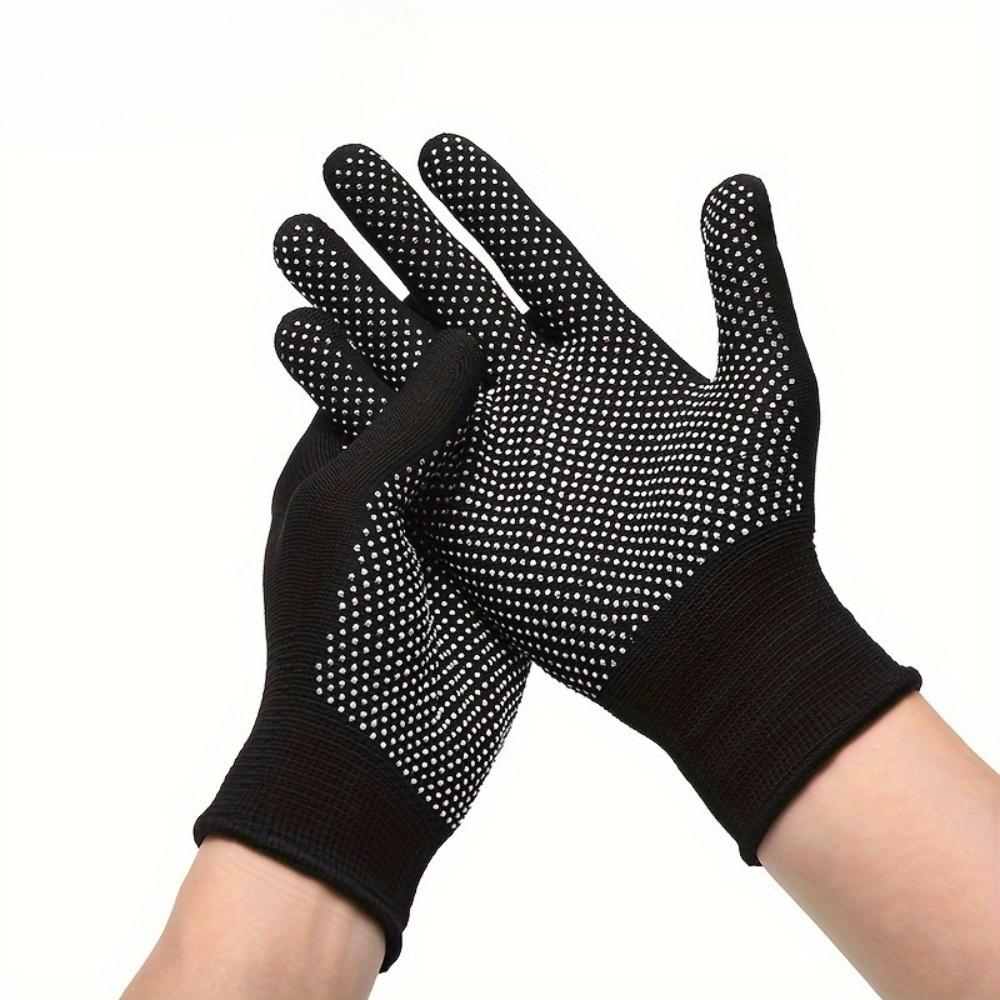 10PCS nylon dot gloves,suitable for outdoor cycling,camping,fishing,lightweight,wear-resistant,lightweight and breathable