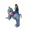 Pink Big Ears Elephant Inflatable Costume, Adult