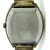 Working Good RADO BALBOA V K161 Vintage Quartz QZ Battery Powered Gold Dial Date Mesh Strap Men's Watch No Water Resistance Rating 3-Hand