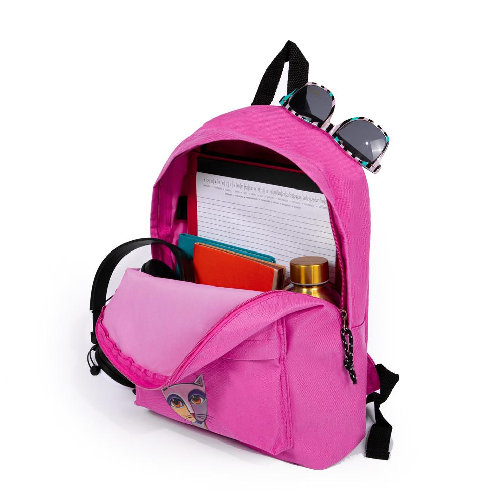 Biggdesign Owl And City Backpack