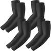 4 Paires de Manches de Protection Solaire Anti-UV pour Hommes et Femmes, Manches de Protection Solaire Refroidissantes à Compression - Sports - Exercice - Cache-Tatouage 4 Paires