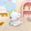 Puppy Night Light Scarf Figure - Cute Cartoon Desktop Ornament & Birthday Gift