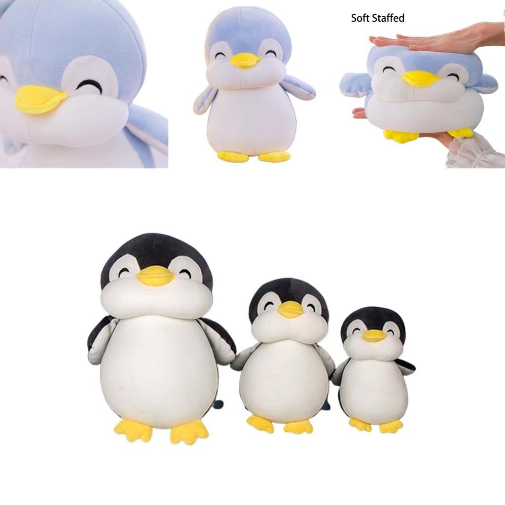 Pupazzo Peluche Pinguino Carino e Coccoloso per Bambini Design Morbido e Resistente