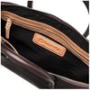 P.I.D. Selva PAP104 Compact Tote Bag, Genuine Leather, Chocolate