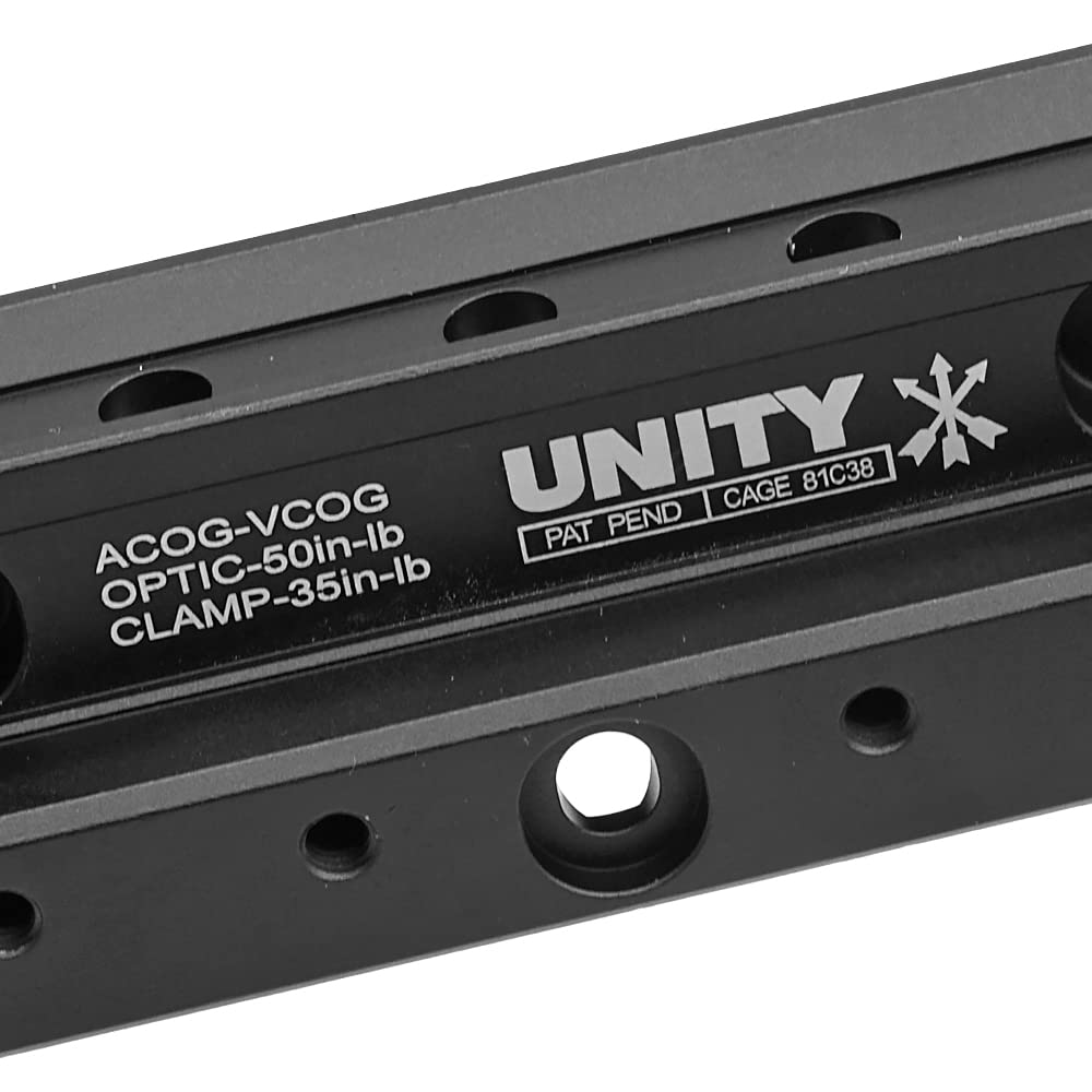 Ryohinbuhin Evolution Gear ACOG Scope-Specific Unity Tactical Type Fast Cog Mount & RMR/SRO Offset Mount Replica Set