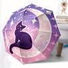 1pc Sailormoon Cat Automatic Umbrella - Foldable with 8 Iron Ribs, Portable for Outdoor, Gift, Outdoor Umbrell155