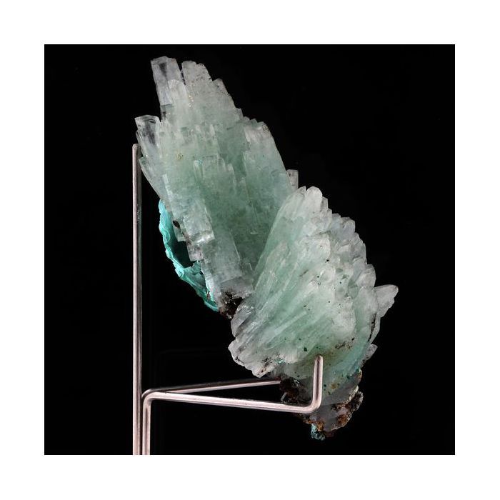 Pierres et Minéraux. Baryte Malachite. 516.5 ct. Shangulowé Mine, Katanga, Zaïre.