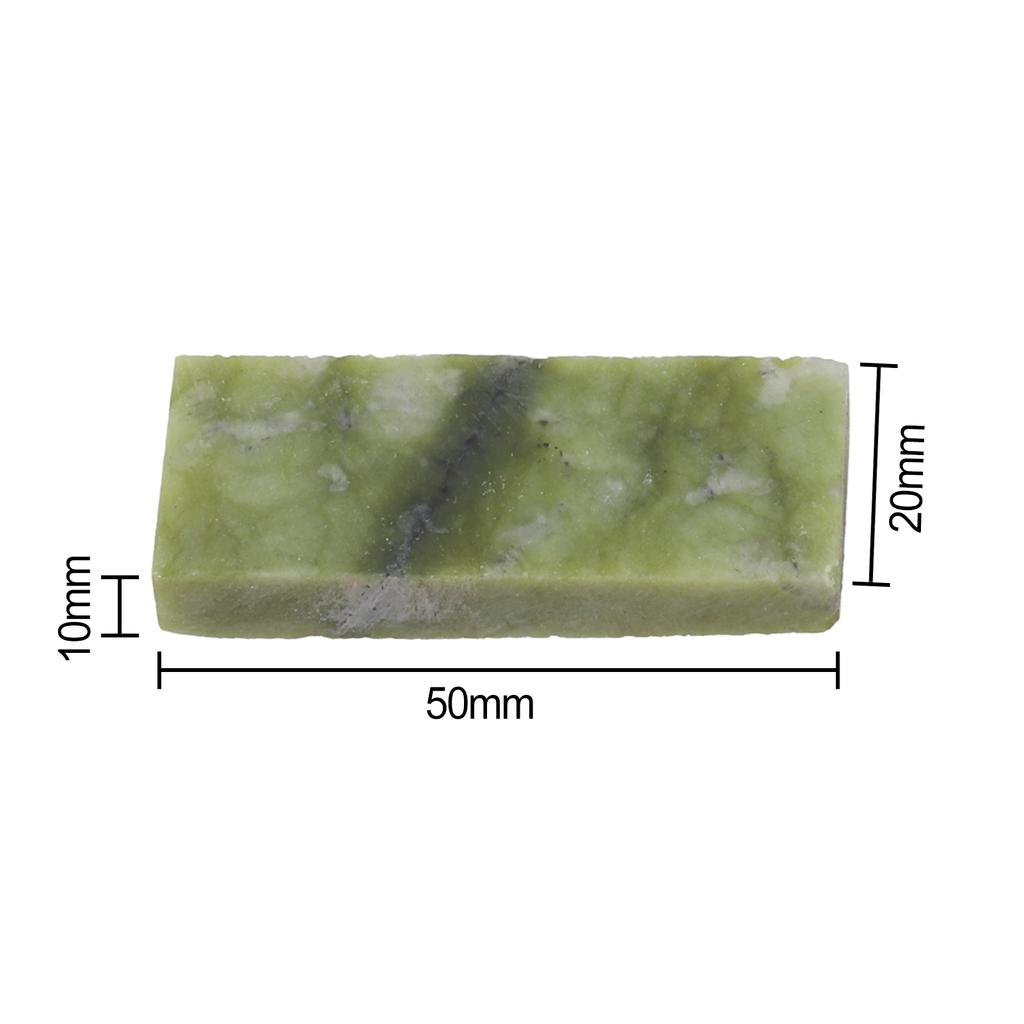 23g Weight Honing Tool Sharpener Jade Sharpening Stone Convenient To Sharpen Effective Sharpening Real Color May Differ