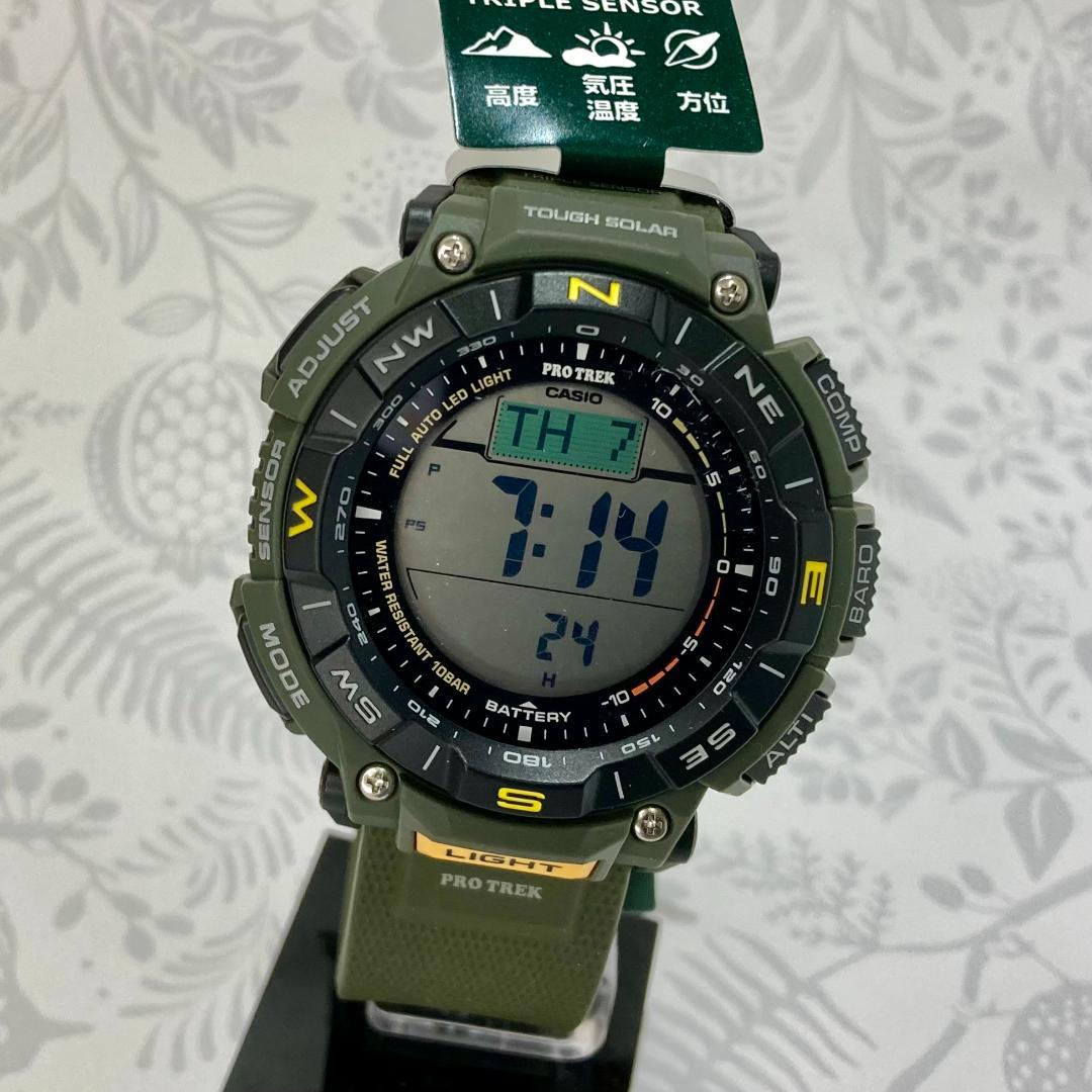 

[USED] Casio Pro Trek Solar Men s Watch PRG-340-3JF