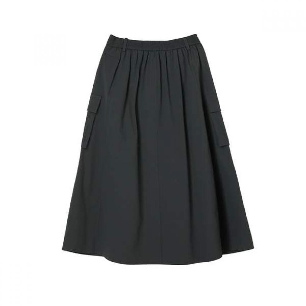 Lap Nylon Cargo Long Skirt As2ws463