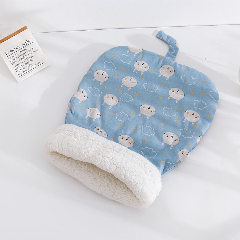 Cozy Winter Cat Sleeping Bag & Bed Blanket