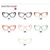 Women's Glasses, Retro Large-frame Cat-eye Glasses.