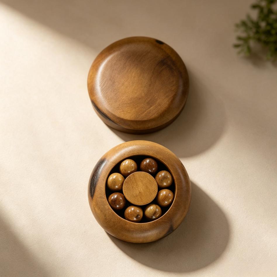 Cliff Cypress Luxury Rosewood Decompression Gyro: Handheld Wind Fire Wheel for Relaxation and Luck