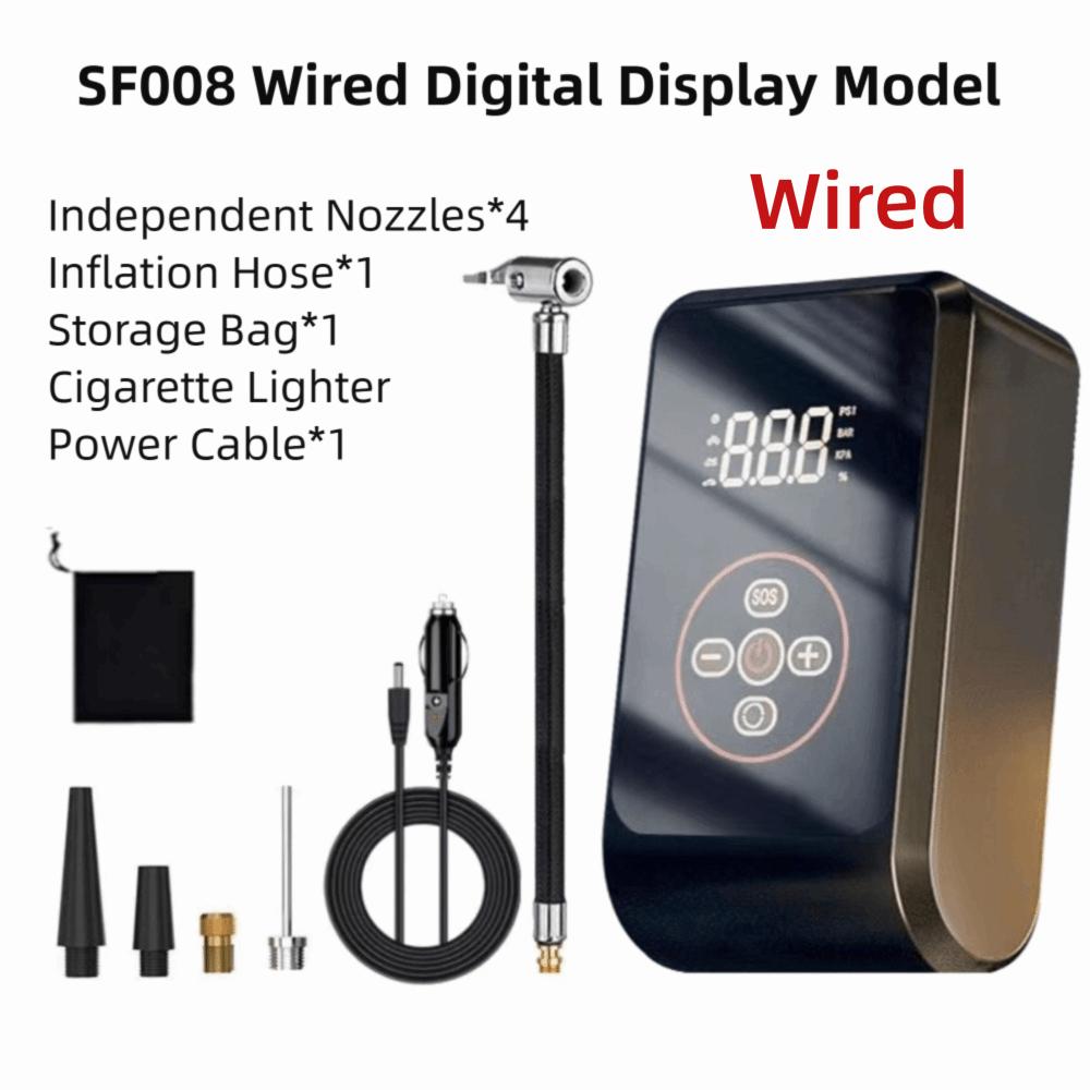 

Portable Electric Air Pump Rechargeable Motorcycle Tyre Inflator High Quality Car Tire Air Filler A