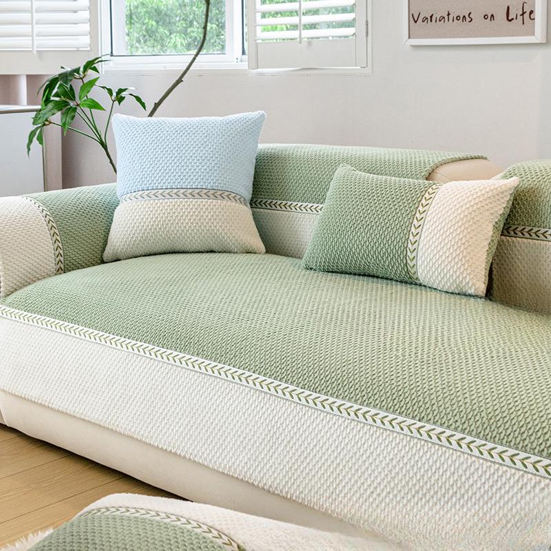 Sofa Cover Towel Anti-Scratching Winter Plush Cushion Cushion All-Inclusive Universal Sofa Cover Full Cover Blanket