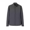 Champion All-Weather Series Solid Color Zipper Stand Collar Comfortable Breathable Versatile Casual Jacket Men Jacket Wind-Speed-Gray 152440611-4