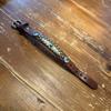Used WOLF'S HEAD Studded Leather Bracelet