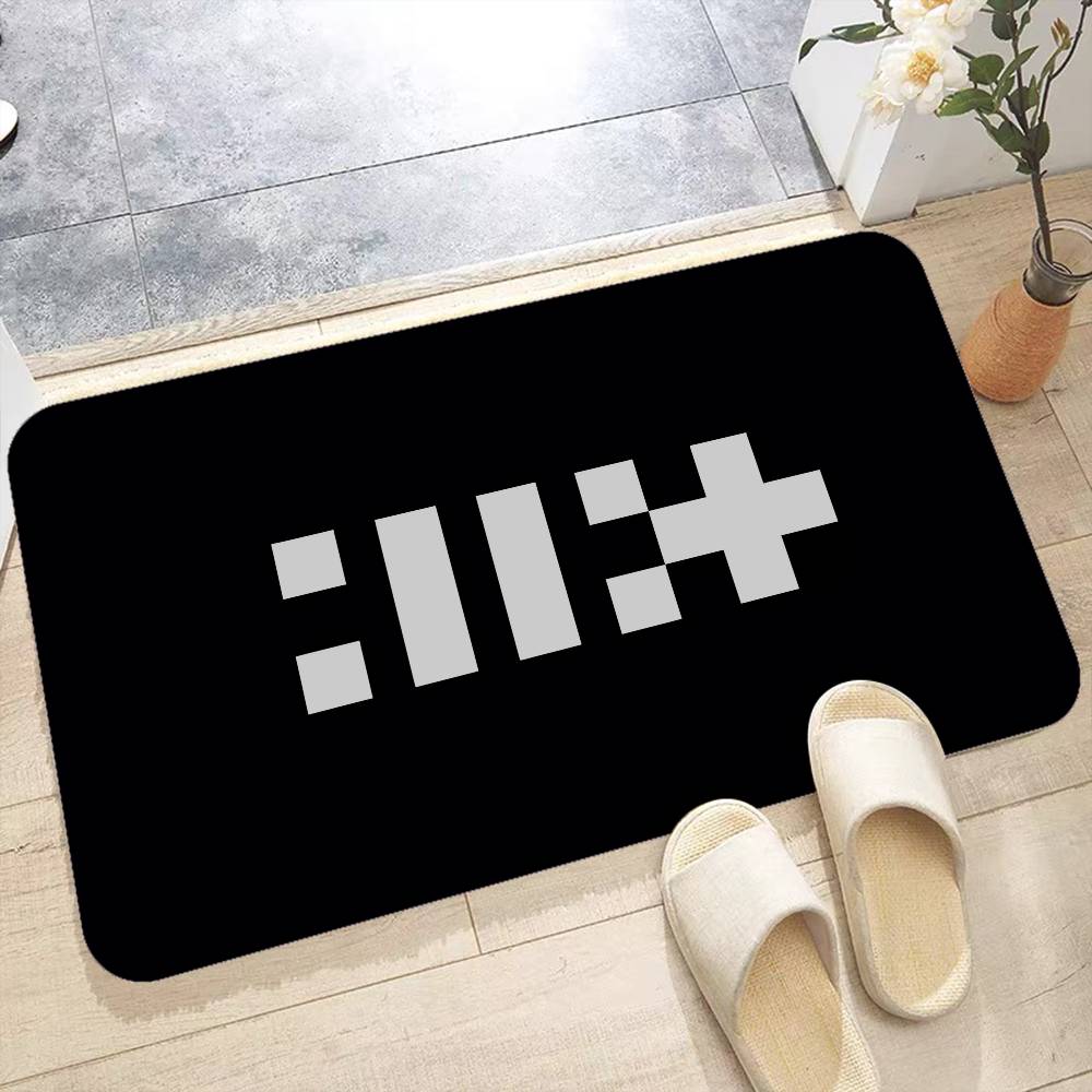 Kpop Group I-Illit Cute Girl Entrance Door Mat Nordic Style Home Doormat Bathroom-Toilet Mats Bedroom Hotel Decor Mat