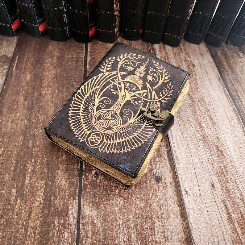 

Кожаный журнал, Блокнот, Кожаный дневник, Свадебный подарок, Скетчбук из кожи с мятыми страницами, Дневник сновидений, Дневник для записей, 7 x 5 in