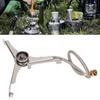 Outdoor Tripod Gas Stove Connector Foldable Heat Resisting Portable Camping Stove Long Tank Converter for Outdoor