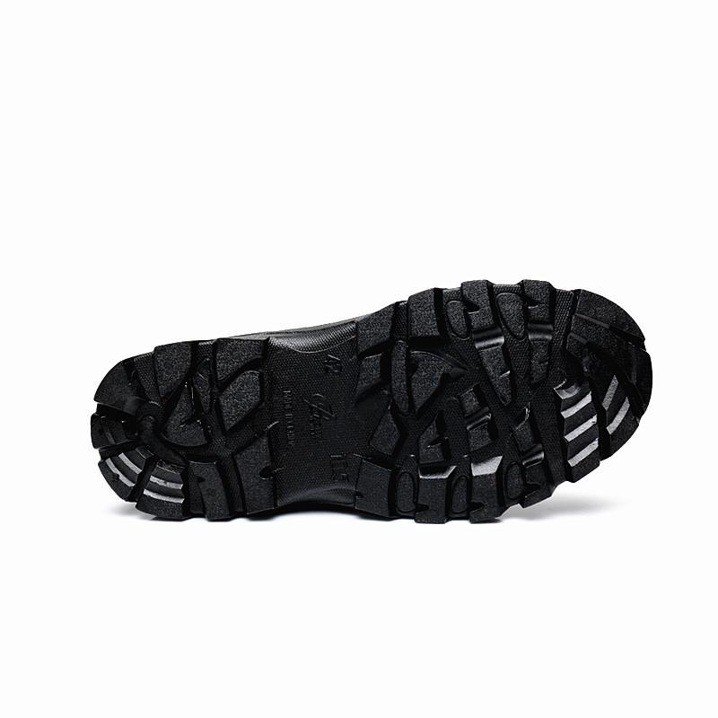 Rain Boots Waterproof Spring Winter Shoes Men Rain Boy's Water Rubber Black Ankle Boots Slip-on Botas